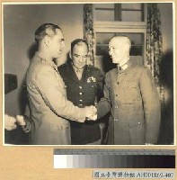 藏品(蔣主席接見印緬戰區軍事司令索爾登將軍)的圖片